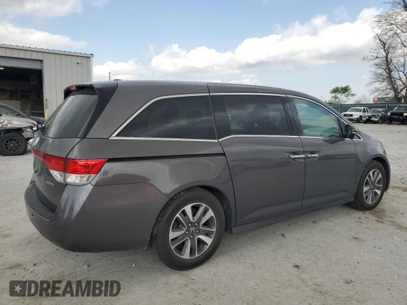 2016 Honda Odyssey Touring Elite с VIN 5FNRL5H99GB090100, выставлен на аукционе Copart как лот 52367795 с пробегом 60 615 миль миль и Списание • Salvage title. История ставок и продаж доступна на DreamBid. Изображение 3.