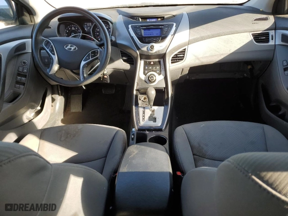 2011 Hyundai Elantra GLS PZEV with VIN 5NPDH4AE7BH048581, listed as a Copart auction lot 46663575 with 95,146 mi miles and Salvage Title. Bid and sale history available at carsss.com. Image 8.