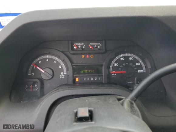 2014 Ford Econoline Wagon XL with VIN 1FBNE3BL0EDA47792, listed as a Copart auction lot 66011154 with 66,753 mi miles and Salvage Title. Bid and sale history available at carsss.com. Image 9.