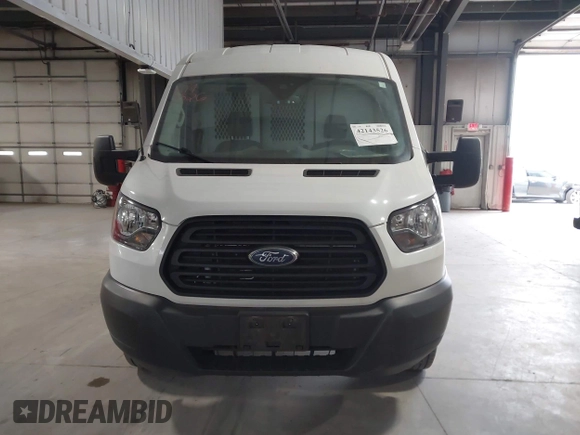 2019 Ford Transit with VIN 1FTBW2CM6KKB73059, listed as a IAAI auction lot 42143526 with 114,147 mi miles. Bid and sale history available at carsss.com. Image 12.