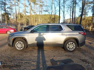 2023 Chevrolet Traverse LS with VIN 1GNERFKW7PJ135438, listed as a IAAI auction lot 41444469 with 21,374 mi miles. Bid and sale history available at carsss.com. Image 15.
