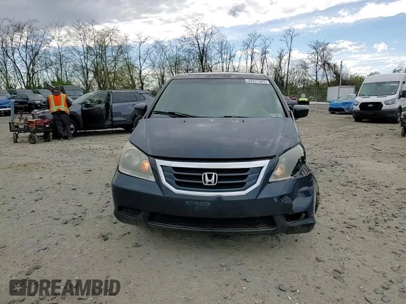 2010 Honda Odyssey EX-L with VIN 5FNRL3H68AB109091, listed as a Copart auction lot 53377325 with 208,820 mi miles and Salvage Title. Bid and sale history available at carsss.com. Image 11.