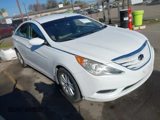 2012 Hyundai Sonata GLS with VIN 5NPEB4AC3CH461023, listed as a IAAI auction lot 41308876 with 101,628 mi miles. Bid and sale history available at carsss.com. Image 1.