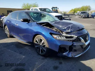 2023 Nissan Maxima SV z VIN 1N4AA6CV9PC513774, wystawiony jako Copart lot #54194405 z przebiegiem 6 766 mil mil oraz Szkoda całkowita • Salvage title. Historia ofert i sprzedaży dostępna na DreamBid. Obrazek 4.