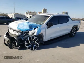 2024 Chevrolet Silverado 1500 with VIN 1GC40ZEL3RU302266, listed as a Copart auction lot 48977185 with Not Provided miles and Salvage Title. Bid and sale history available at DreamBid. Image 1.
