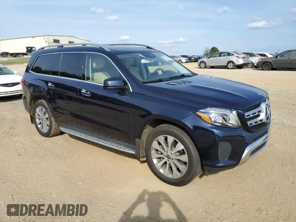 2017 Mercedes-Benz GLS with VIN 4JGDF6EE9HA944775, listed as a Copart auction lot 69294013 with 45,639 mi miles. Bid and sale history available at carsss.com. Image 4.