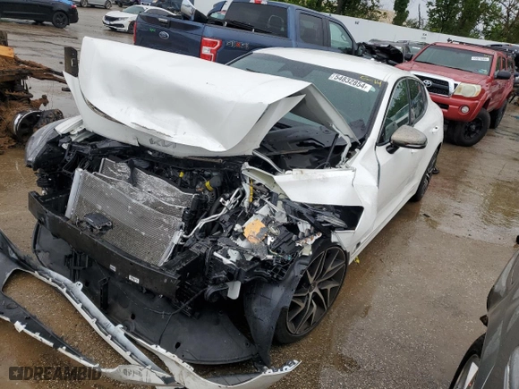 2022 Kia Stinger GT-Line with VIN KNAE35LD2N6113846, listed as a Copart auction lot 54832854 with 0 mi miles and Salvage Title. Bid and sale history available at carsss.com. Image 1.