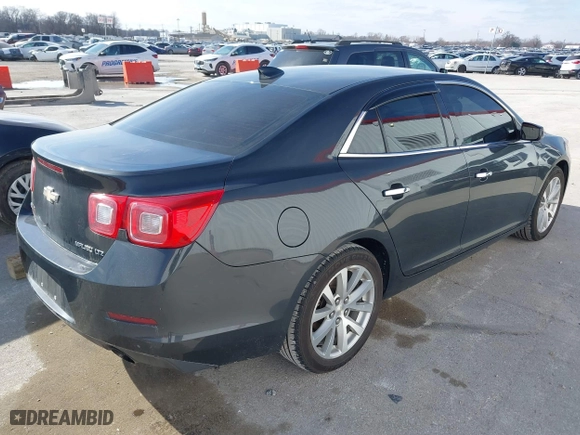 2015 Chevrolet Malibu LTZ with VIN 1G11F5SL6FF129737, listed as a IAAI auction lot 41500715 with 87,714 mi miles. Bid and sale history available at carsss.com. Image 4.