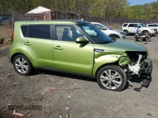 2015 Kia Soul + with VIN KNDJP3A57F7774581, listed as a Copart auction lot 53525905 with 126,763 mi miles and Salvage Title. Bid and sale history available at carsss.com. Image 4.