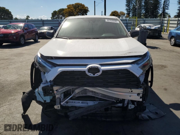 2024 Toyota RAV4 LE with VIN 2T3H1RFV9RC299215, listed as a Copart auction lot 49764535 with 7,316 mi miles and Salvage Title. Bid and sale history available at carsss.com. Image 5.