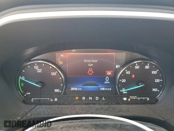 2022 Ford Escape SE Hybrid с VIN 1FMCU9BZ4NUA93912, выставлен на аукционе Copart как лот 55570495 с пробегом 28 116 миль миль и Списание • Salvage title. История ставок и продаж доступна на DreamBid. Изображение 9.