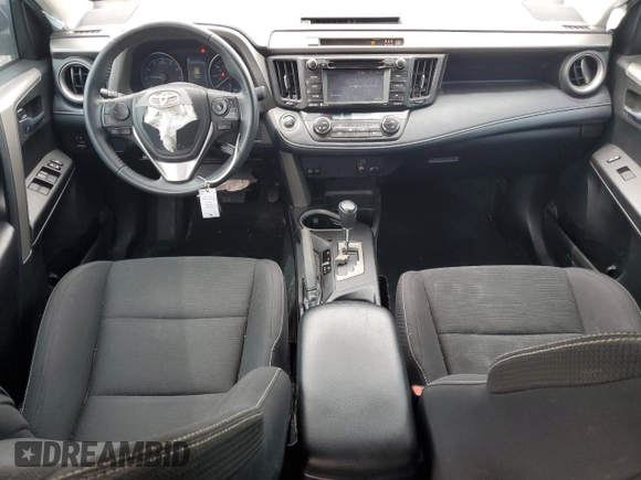 2018 Toyota RAV4 XLE with VIN 2T3WFREV0JW484430, listed as a Copart auction lot 55878455 with 132,335 mi miles and Salvage title. Bid and sale history available at DreamBid. Image 8.