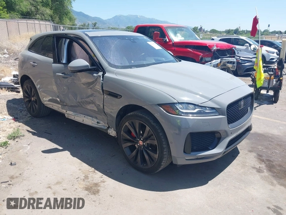 2017 Jaguar F-Pace with VIN SADCP2BV3HA048079, listed as a IAAI auction lot 42515577 with 116,610 mi miles and . Bid and sale history available at DreamBid. Image 1.
