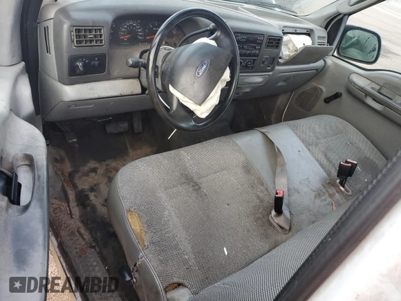 2004 Ford Super Duty F-250 XL with VIN 1FTNX20L34EB74712, listed as a Copart auction lot 72025064 with 141,857 mi miles and Salvage Title. Bid and sale history available at carsss.com. Image 8.