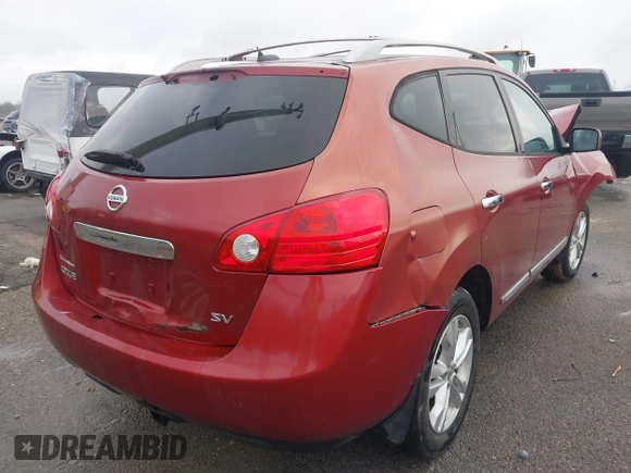 2012 Nissan Rogue SL with VIN JN8AS5MT0CW288138, listed as a IAAI auction lot 41212028 with 187,793 mi miles and . Bid and sale history available at DreamBid. Image 4.
