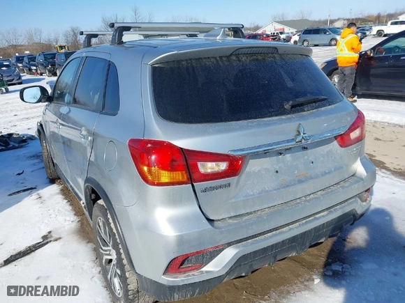 2018 Mitsubishi Outlander Sport ES 2.0 with VIN JA4AP3AU7JZ001379, listed as a IAAI auction lot 41534349 with 52,830 mi miles. Bid and sale history available at carsss.com. Image 3.