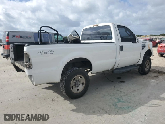 2009 Ford F-250 XL with VIN 1FTNF21509EA40914, listed as a Copart auction lot 44784735 with Not Provided miles and Non Repairable. Bid and sale history available at DreamBid. Image 3.