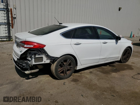 2018 Ford Fusion SE with VIN 3FA6P0HD8JR229000, listed as a Copart auction lot 49848275 with 81,065 mi miles and Clean title. Bid and sale history available at DreamBid. Image 3.