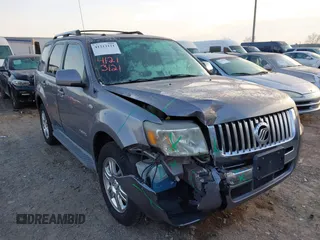 2008 Mercury Mariner Premier with VIN 4M2CU97128KJ38119, listed as a IAAI auction lot 41213121 with 76,699 mi miles and . Bid and sale history available at DreamBid. Image 6.