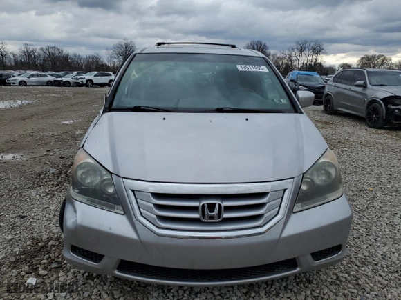 2010 Honda Odyssey EX-L with VIN 5FNRL3H75AB008440, listed as a Copart auction lot 49511495 with 0 mi miles and Salvage Title. Bid and sale history available at carsss.com. Image 5.