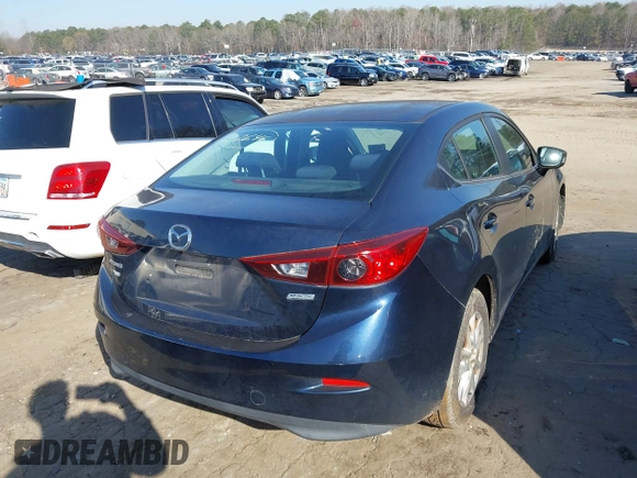 2016 Mazda Mazda3 i Sport with VIN 3MZBM1U72GM297738, listed as a IAAI auction lot 41779740 with 144,990 mi miles. Bid and sale history available at carsss.com. Image 4.