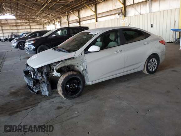 2017 Hyundai Accent SE z VIN KMHCT4AE5HU243163, wystawiony jako Copart lot #59122575 z przebiegiem 134 774 mil mil oraz Szkoda całkowita • Salvage title. Historia ofert i sprzedaży dostępna na DreamBid. Obrazek 1.