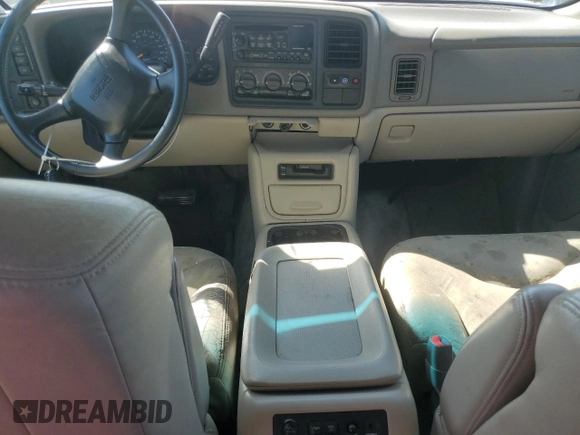 2000 GMC Yukon SLT with VIN 1GKEK13T9YJ105125, listed as a Copart auction lot 75078044 with 0 mi miles and Salvage Title. Bid and sale history available at carsss.com. Image 8.