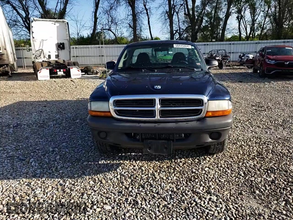 2004 Dodge Dakota with VIN 1D7FL16K34S535016, listed as a Copart auction lot 50445804 with 215,635 mi miles and Salvage Title. Bid and sale history available at carsss.com. Image 10.