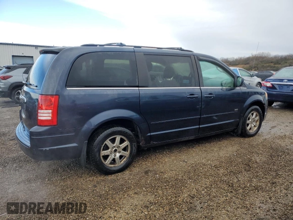 2008 Chrysler Town & Country Touring with VIN 2A8HR54P38R759751, listed as a Copart auction lot 81104564 with 169,266 mi miles and Salvage Title. Bid and sale history available at carsss.com. Image 3.