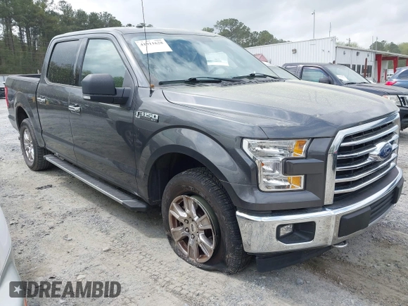 2017 Ford F-150 XL with VIN 1FTEW1EF3HFC44905, listed as a IAAI auction lot 41911628 with 66,413 mi miles. Bid and sale history available at carsss.com. Image 1.