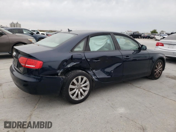 2011 Audi A4 2.0T Premium Plus with VIN WAUEFAFL6BN037696, listed as a Copart auction lot 50828245 with 0 mi miles and Salvage Title. Bid and sale history available at carsss.com. Image 3.