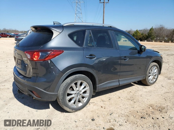 2015 Mazda CX-5 Grand Touring with VIN JM3KE2DY0F0475671, listed as a Copart auction lot 46029385 with 80,344 mi miles and Salvage Title. Bid and sale history available at carsss.com. Image 3.