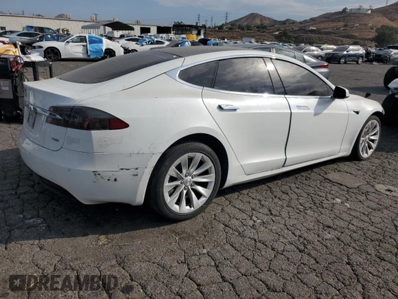 2016 Tesla Model S 90D with VIN 5YJSA1E25GF176897, listed as a Copart auction lot 65610575 with Not provided miles and Clean title. Bid and sale history available at DreamBid. Image 3.