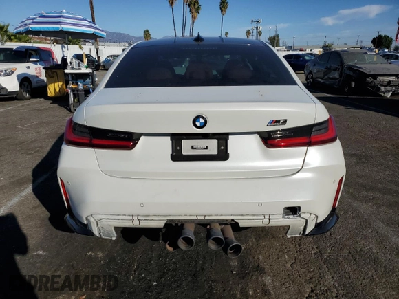 2022 BMW M3 Competition z VIN WBS33AY03NFL72105, wystawiony jako Copart lot #77904214 z przebiegiem 35 387 mil mil oraz Szkoda całkowita • Salvage title. Historia ofert i sprzedaży dostępna na DreamBid. Obrazek 6.