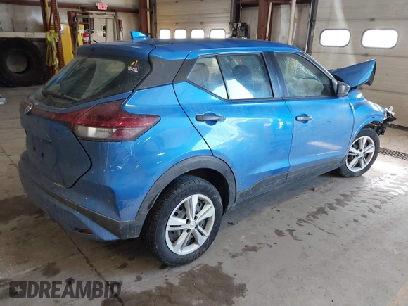 2021 Nissan Kicks S with VIN 3N1CP5BV9ML530901, listed as a IAAI auction lot 41672232 with Not Provided miles and . Bid and sale history available at carsss.com. Image 4.