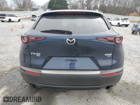 2023 Mazda CX-30 Premium with VIN 3MVDMBDY6PM507833, listed as a Copart auction lot 47166285 with 10,196 mi miles and Salvage title. Bid and sale history available at DreamBid. Image 6.