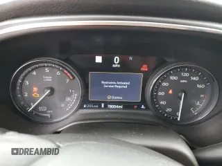 2020 Cadillac CT5 Luxury with VIN 1G6DW5RK7L0151829, listed as a Copart auction lot 58823325 with 78,054 mi miles and Salvage title. Bid and sale history available at DreamBid. Image 9.