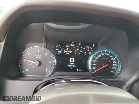 2017 GMC Yukon SLT with VIN 1GKS1BKC6HR380854, listed as a Copart auction lot 70372824 with 188,710 mi miles and Salvage Title. Bid and sale history available at carsss.com. Image 9.