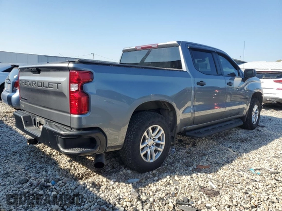 2020 Chevrolet Silverado 1500 Work Truck with VIN 3GCUYAEF0LG335756, listed as a Copart auction lot 75724704 with 79,866 mi miles and Salvage Title. Bid and sale history available at DreamBid. Image 3.