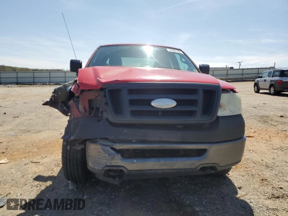 2006 Ford F-150 STX with VIN 1FTRX14W26NB57595, listed as a Copart auction lot 51207795 with 283,858 mi miles and Salvage title. Bid and sale history available at DreamBid. Image 5.