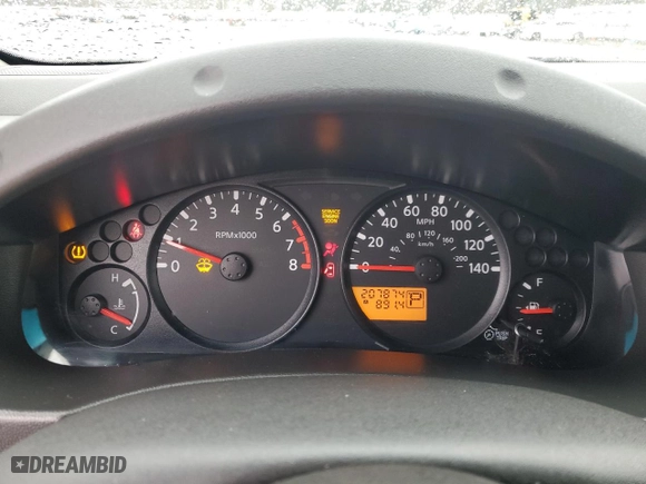 2007 Nissan Frontier XE with VIN 1N6BD06T67C452121, listed as a Copart auction lot 42780675 with 207,874 mi miles and Salvage Title. Bid and sale history available at carsss.com. Image 9.