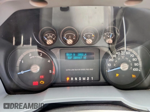 2015 Ford F-250 XL with VIN 1FT7W2AT2FEA89972, listed as a Copart auction lot 63997125 with 289,467 mi miles and Clean title. Bid and sale history available at DreamBid. Image 9.
