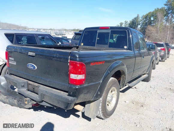 2010 Ford Ranger XL with VIN 1FTKR1EE9APA70064, listed as a IAAI auction lot 41683973 with 166,225 mi miles. Bid and sale history available at carsss.com. Image 4.