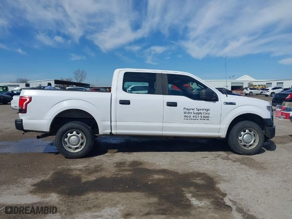 2015 Ford F-150 XL with VIN 1FTEW1CF5FKE60651, listed as a IAAI auction lot 41630778 with 150,815 mi miles. Bid and sale history available at carsss.com. Image 13.