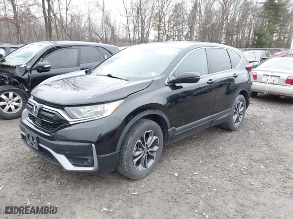 2021 Honda CR-V EX with VIN 2HKRW2H50MH605209, listed as a IAAI auction lot 41863328 with 42,332 mi miles. Bid and sale history available at carsss.com. Image 18.