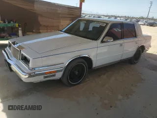 1989 Chrysler New Yorker z VIN 1C3BC6631KD600093, wystawiony jako Copart lot #59345745 z przebiegiem 163 829 mil mil oraz Tytuł czysty. Historia ofert i sprzedaży dostępna na DreamBid. Obrazek 1.