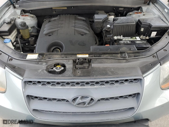 2008 Hyundai Santa Fe SE with VIN 5NMSH13E38H156298, listed as a Copart auction lot 52581955 with 152,963 mi miles and Salvage Title. Bid and sale history available at carsss.com. Image 12.