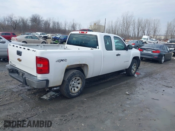2011 Chevrolet Silverado 1500 Work Truck with VIN 1GCRKPE39BZ325760, listed as a IAAI auction lot 41708963 with 230,381 mi miles and . Bid and sale history available at DreamBid. Image 4.