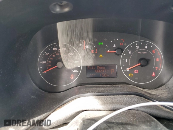 2019 Ram ProMaster City Cargo Tradesman with VIN ZFBHRFAB3K6M96572, listed as a Copart auction lot 48829804 with 108,237 mi miles and . Bid and sale history available at DreamBid. Image 9.