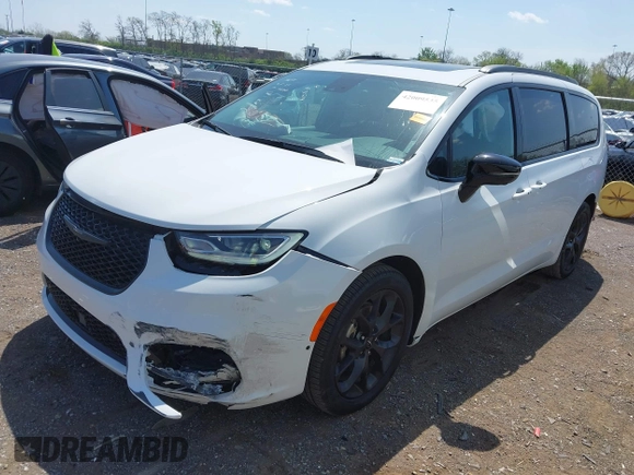2023 Chrysler Pacifica Limited with VIN 2C4RC1GG6PR540220, listed as a IAAI auction lot 42009535 with 29,339 mi miles and . Bid and sale history available at DreamBid. Image 2.